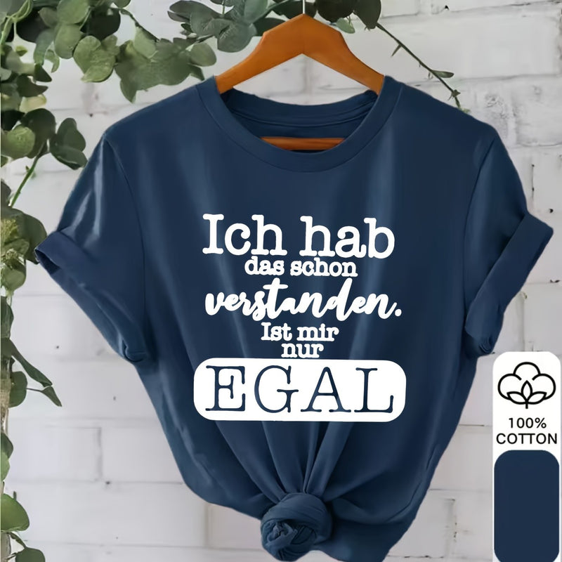 Women's Graphic Print T-Shirt.