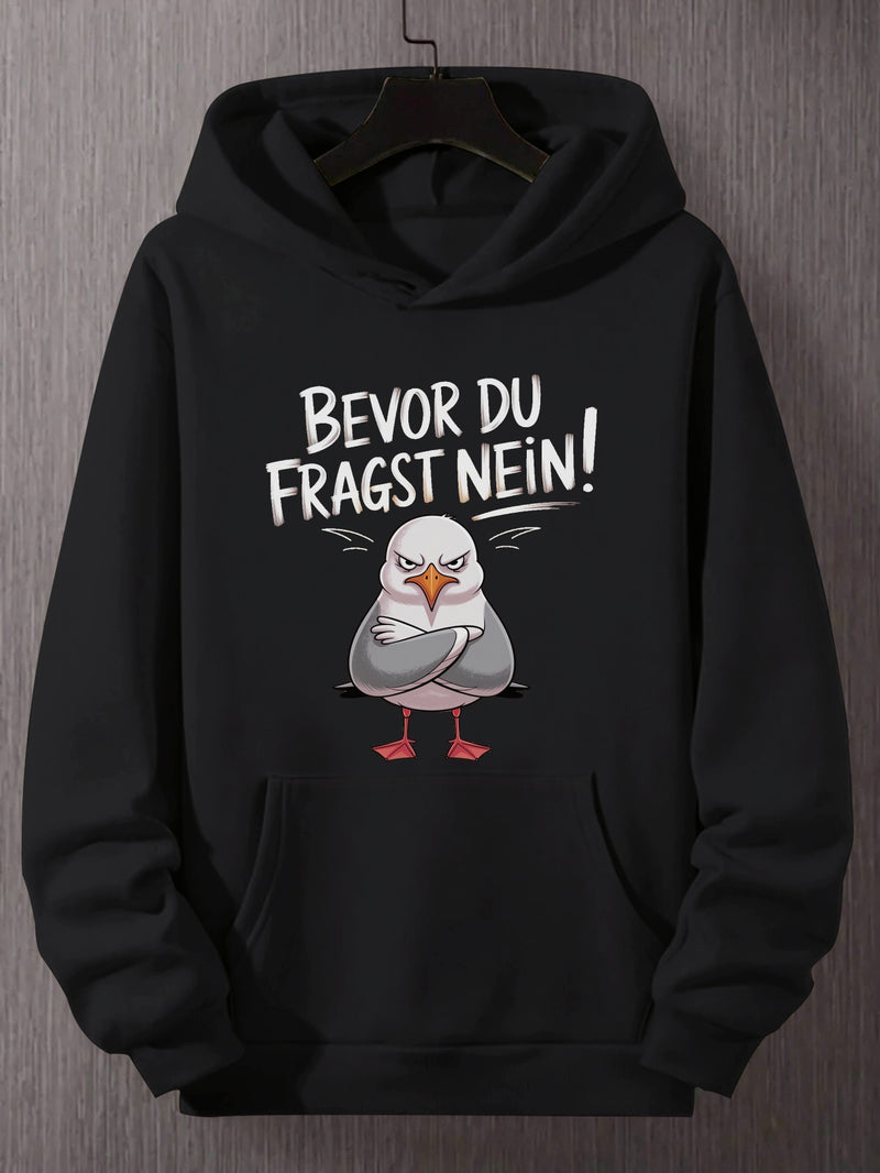 Men's Hooded Sweatshirt.