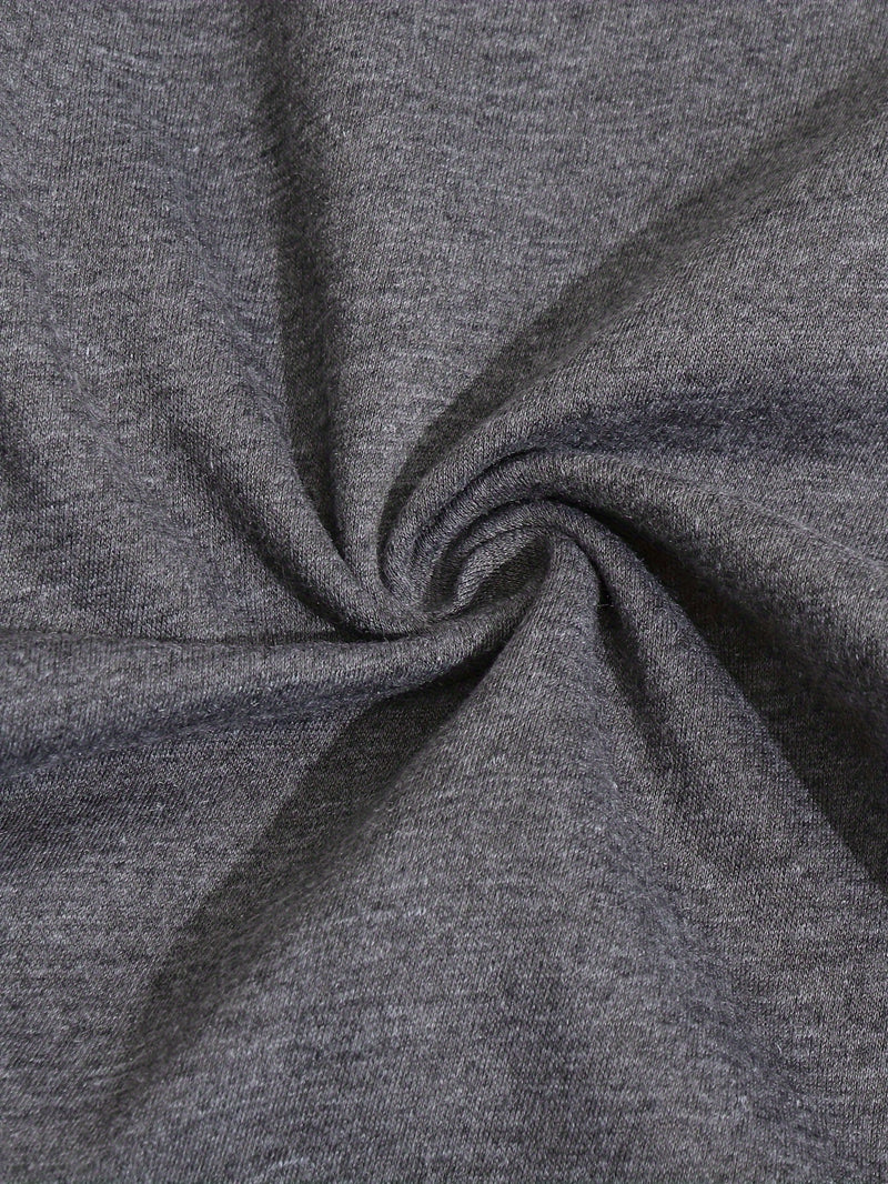 Women's Two-Piece Outfit Featuring Pants with a Letter Print.