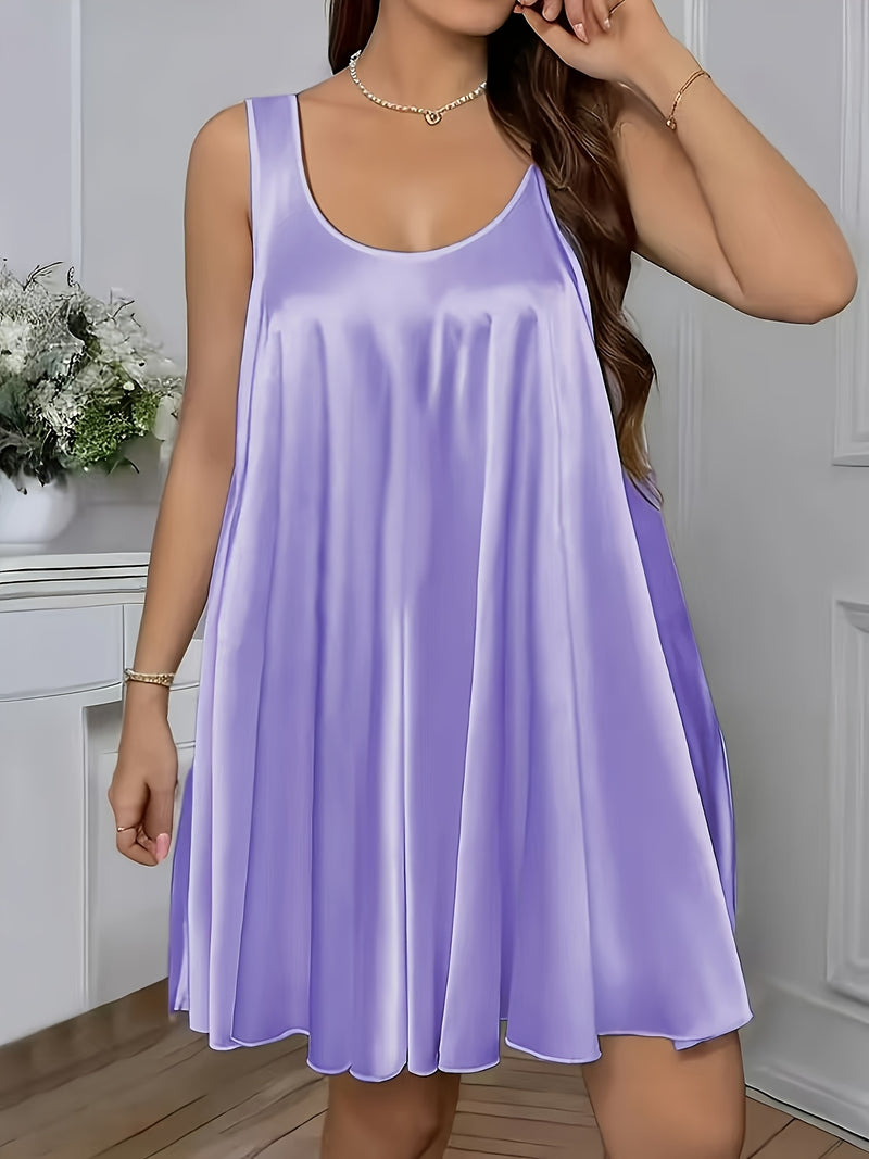 3pcs Women's Sexy Sleeveless Nightgown Set.