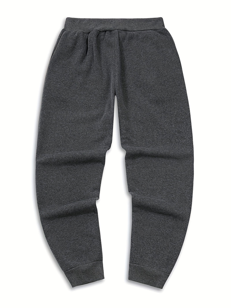 Men's Casual Sweatpants, Comfortable Autumn And Winter Sports Trousers.