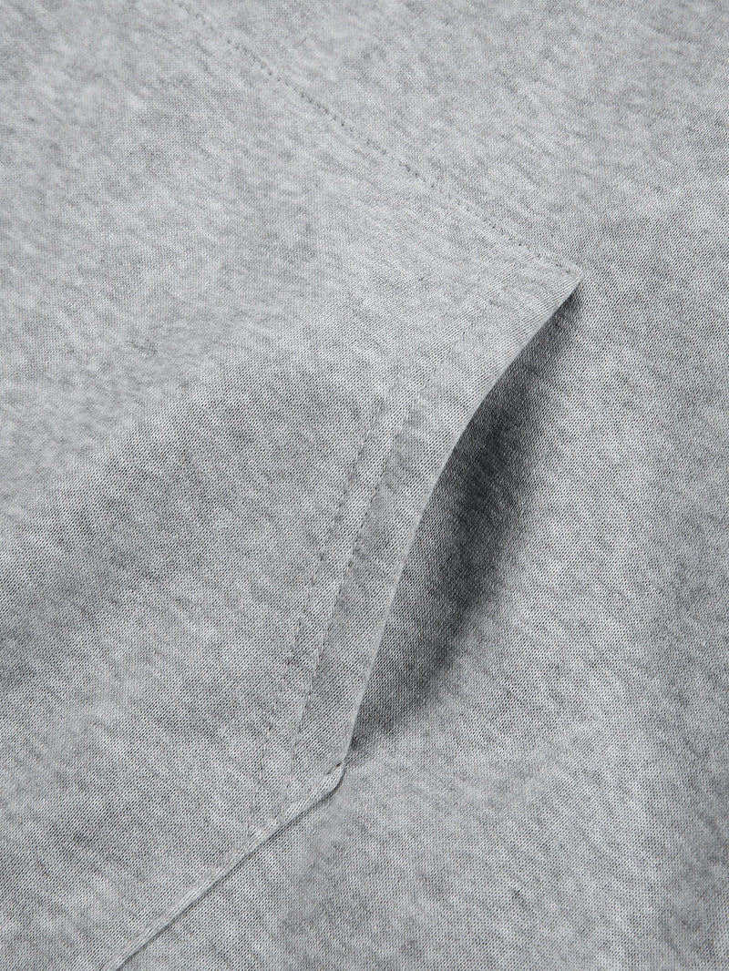 Men's Red Hoodie with "Never Give Up" Print.