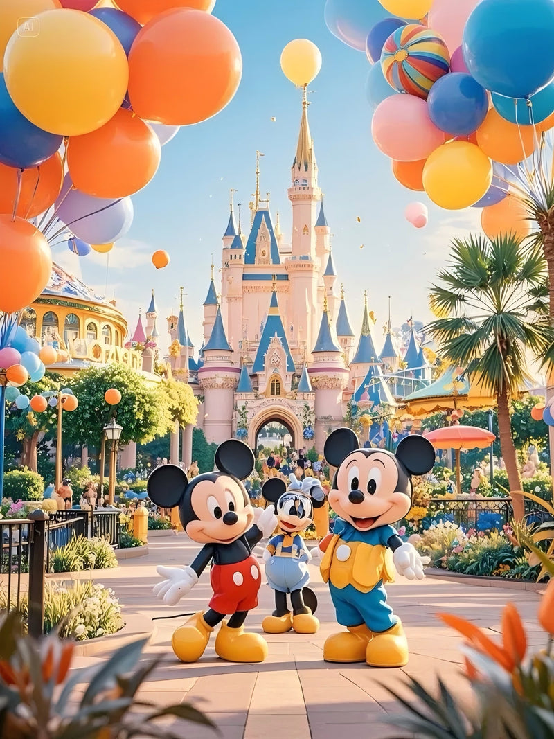 1pc women’s Disney-Licensed Hooded Fleece Sweatshirt.