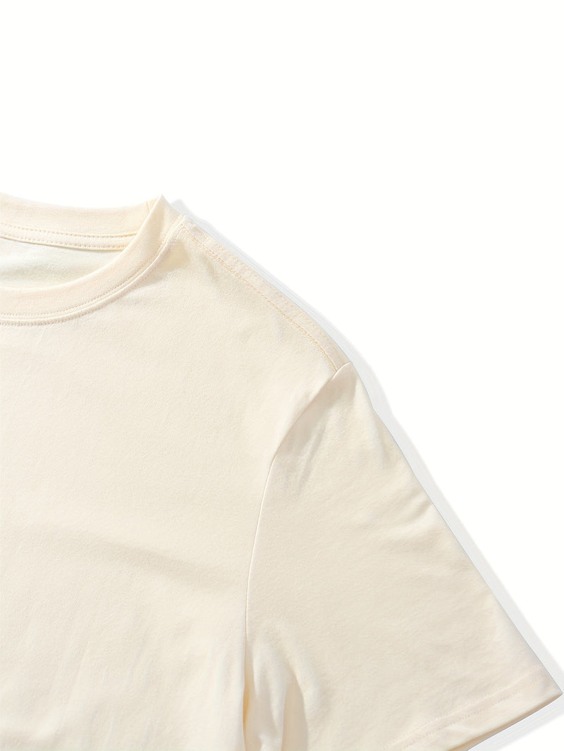 Men's Casual Trendy Street Sports Short-Sleeve T-Shirt, New Summer Style.