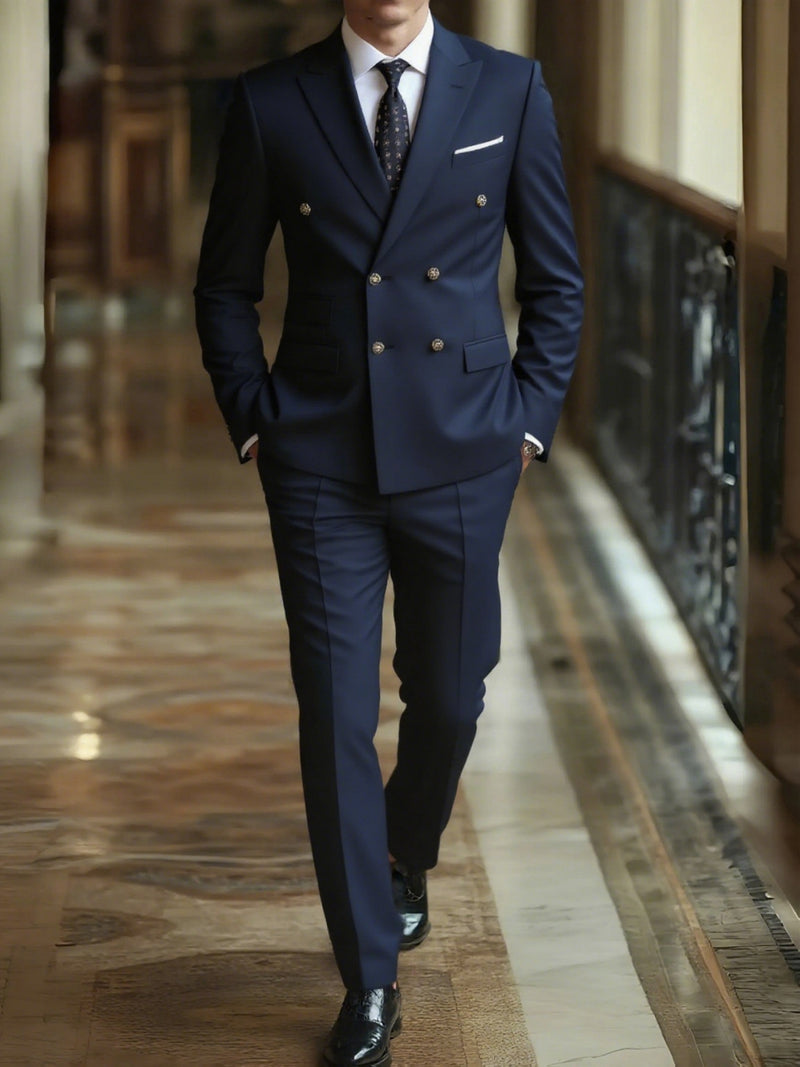 Men's Two-Piece Formal Suit by Elitefit.