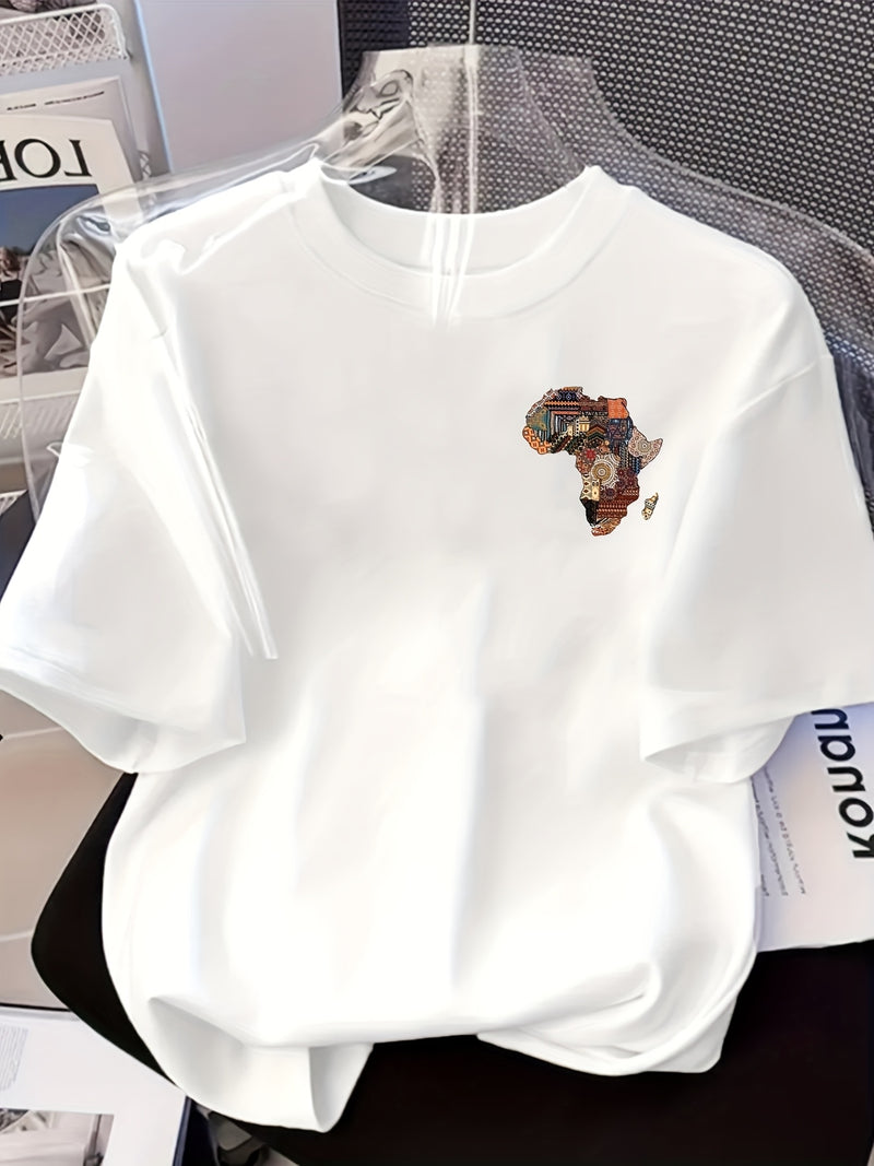 Women’s Clothing Print Tshirt Short Sleeve Crew Neck .