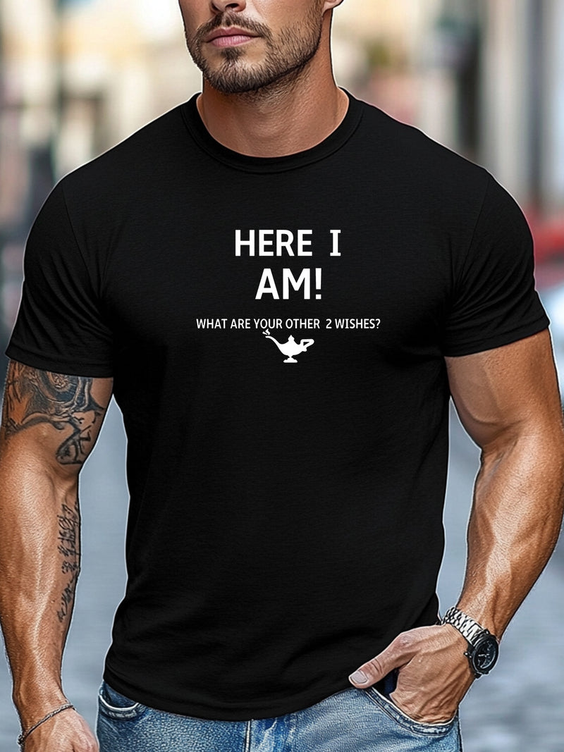 Men's Funny Short-Sleeve T-Shirt.