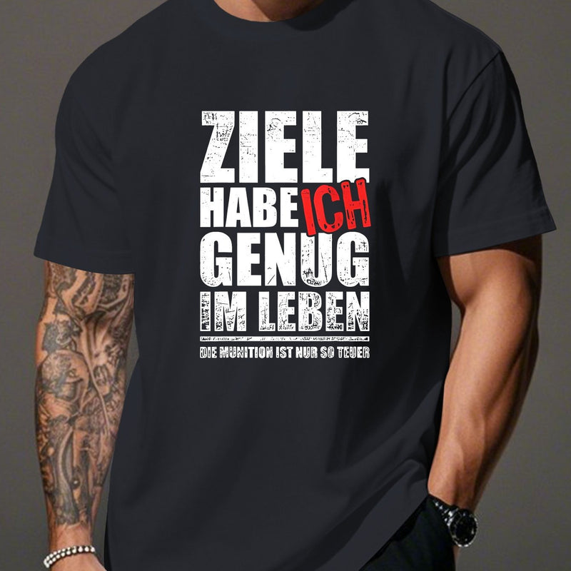 Men's T-Shirt with Funny German Humor.