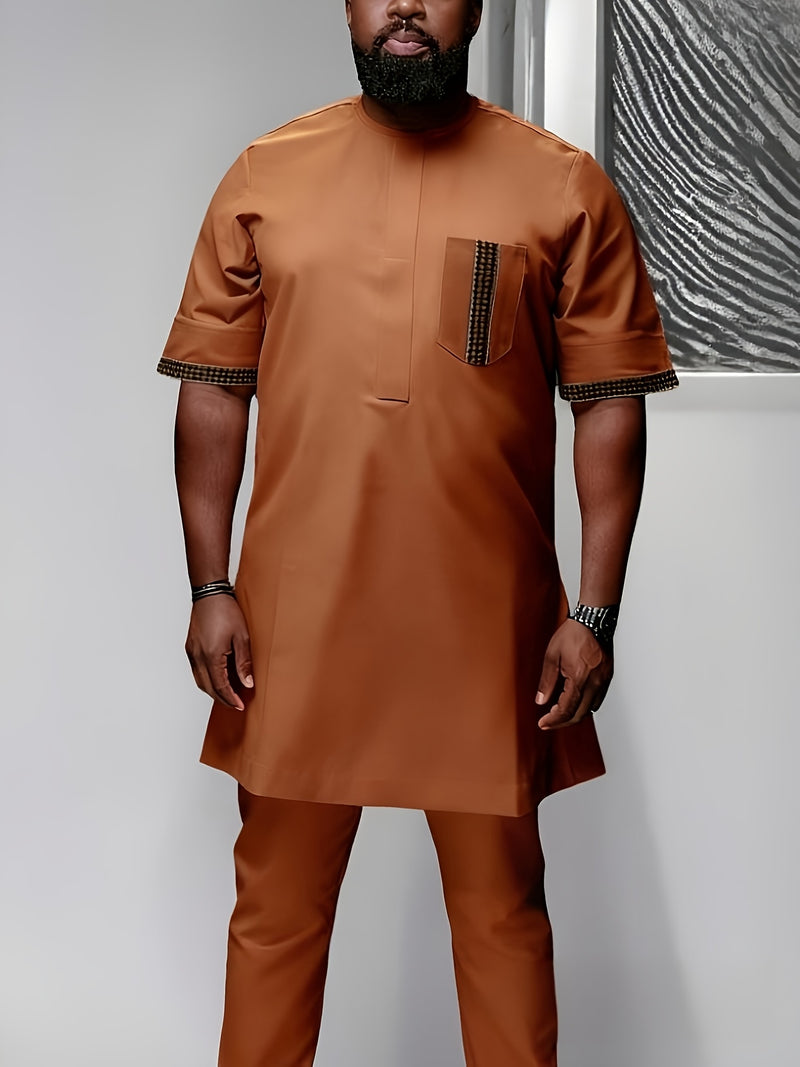 Men's Casual 2pcs Suit.