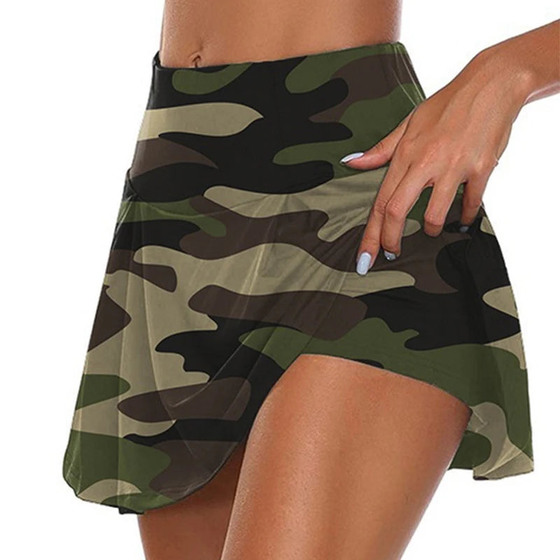 Women Sport Shorts Skirts Summer Breathable Casual Fitness.