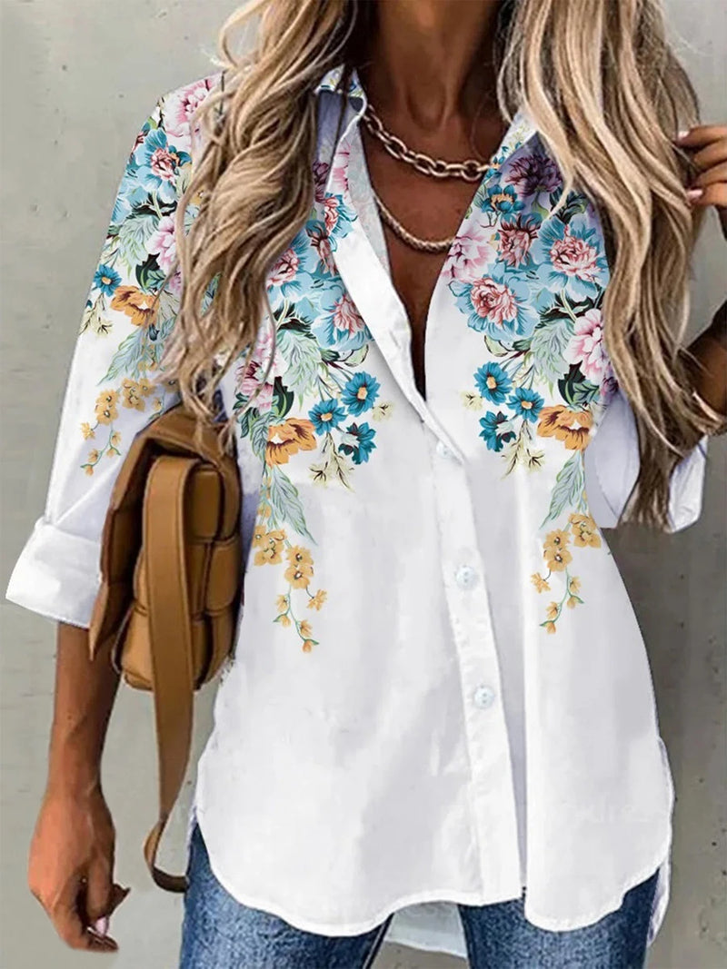 Fashion shirt women temperament long-sleeved woman shirt.