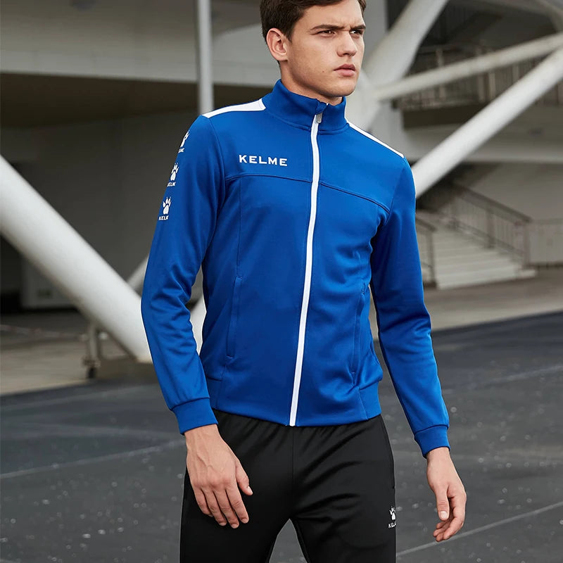 Men's Sportswear Warm Tracksuit Jacket Sweatpants Running Sets Jogging Suits.