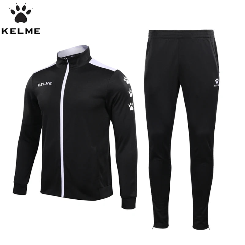Men's Sportswear Warm Tracksuit Jacket Sweatpants Running Sets Jogging Suits.