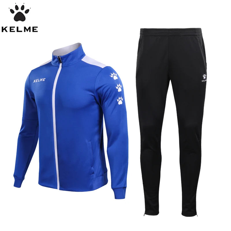 Men's Sportswear Warm Tracksuit Jacket Sweatpants Running Sets Jogging Suits.