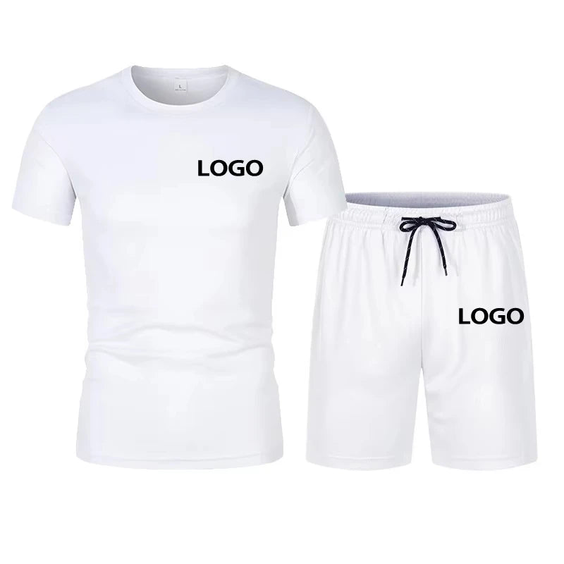 Customized Logo Your Design Short Sleeved DIY Men's Sports.