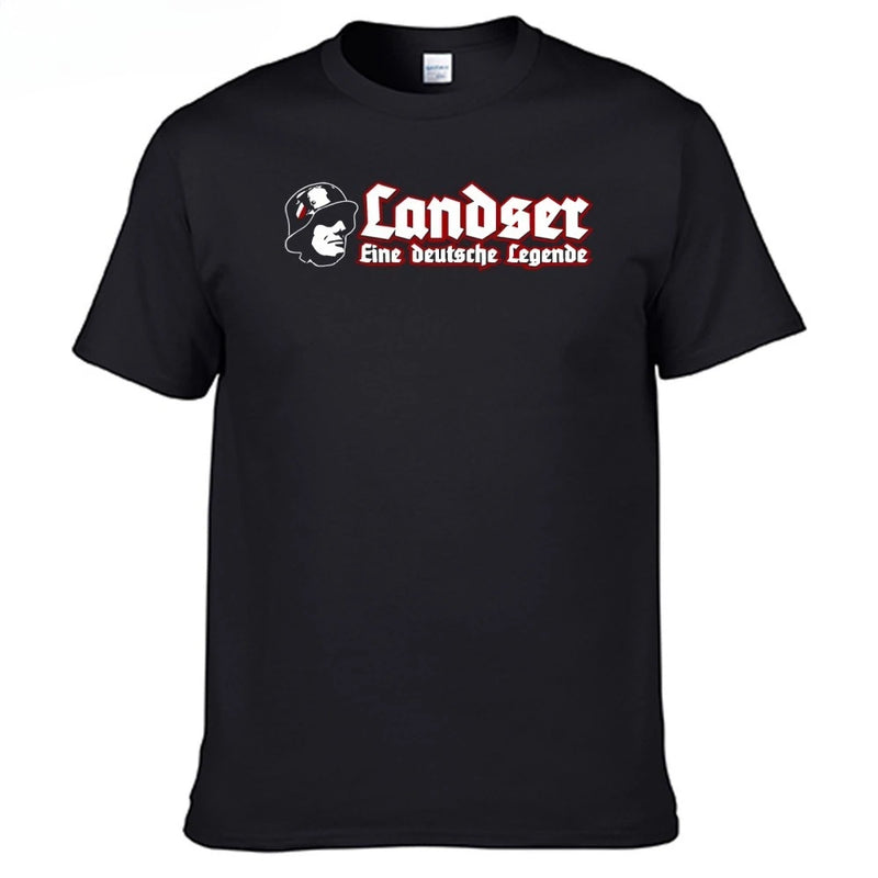 Landser Rock Band T-shirt - Pure Cotton Men's Shirt.