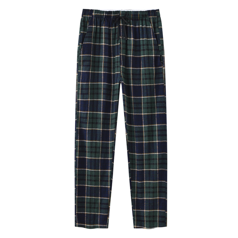 3Pcs Men's Plaid Pajama Sleeping Pants.