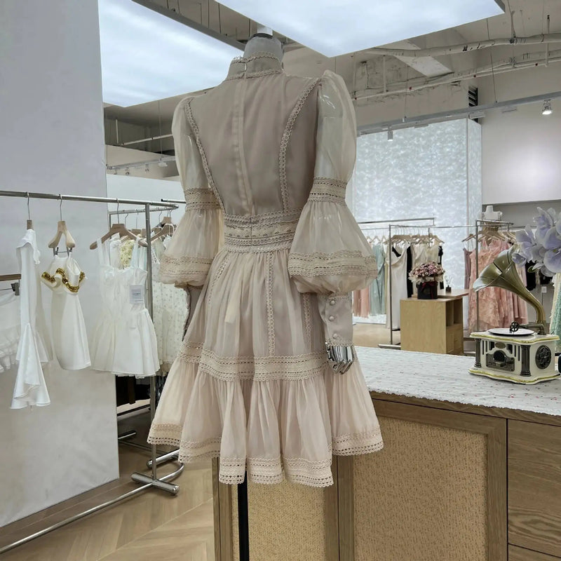 Luxury Organza Prom Evening Dresses Women Summer Autumn.