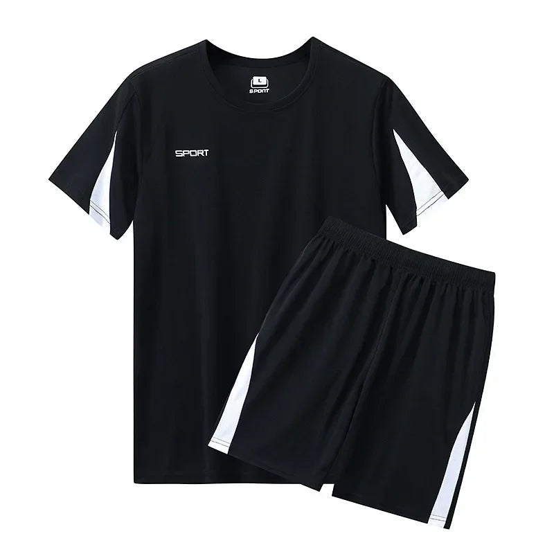 Men Running Summer Latest Sportswear Polyester Printed T-shirt.