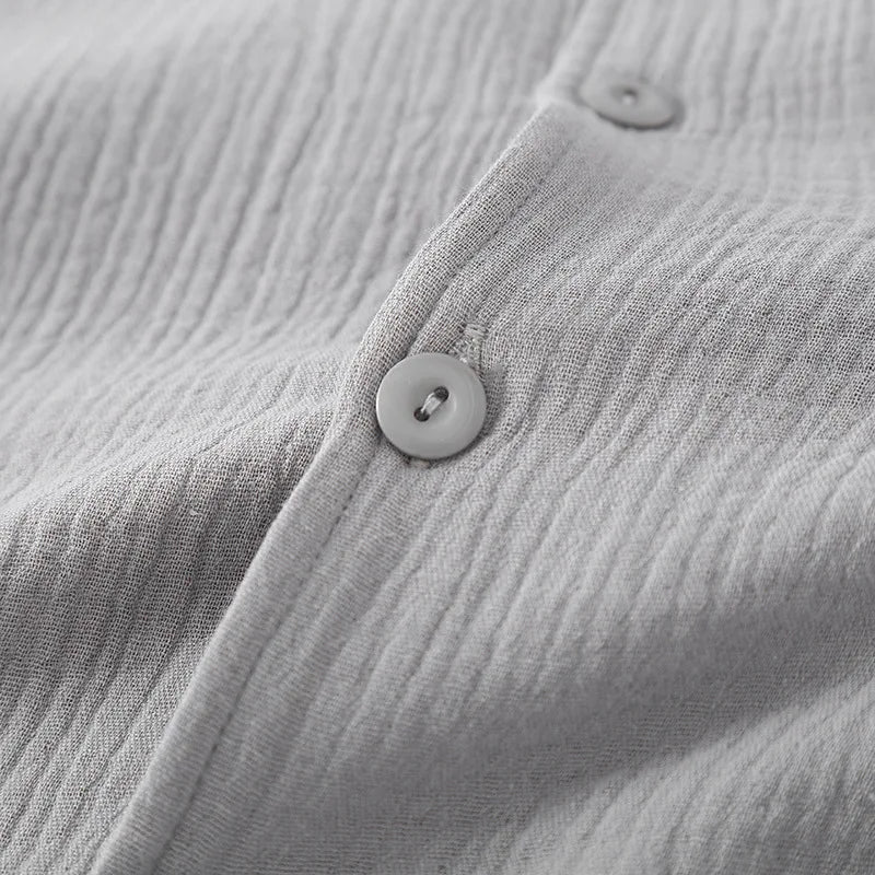 Men's Sleepwear Clothes for Spring and Autumn Cotton.