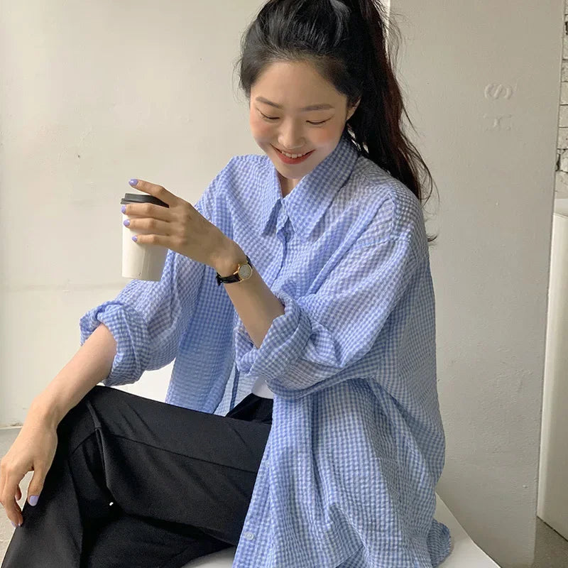Women's Shirt Sunscreen Long Sleeves Shirt Summer.