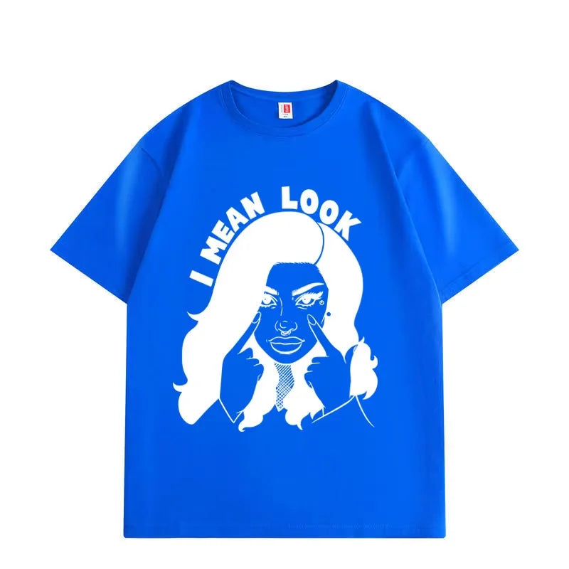 T-Shirts Men's Women's Clothing Fashion Hip Hop Short Sleeve Streetwear.