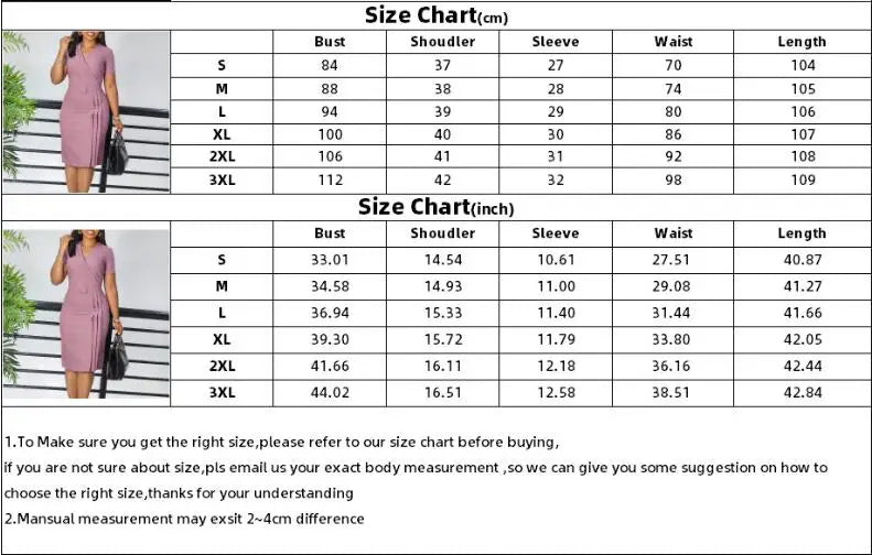 Classy Official Dresses for Ladies Elegant Bodycon Dress Short Sleeve.