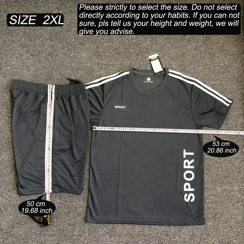 Men Running Summer Latest Sportswear Polyester Printed T-shirt.