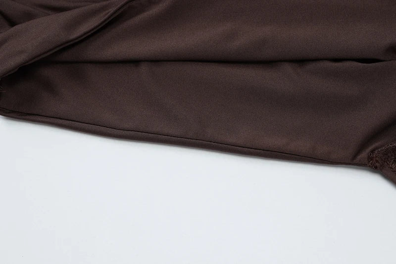 Mozision Irregular Draped Ruched Sexy Mini Dress For Women.