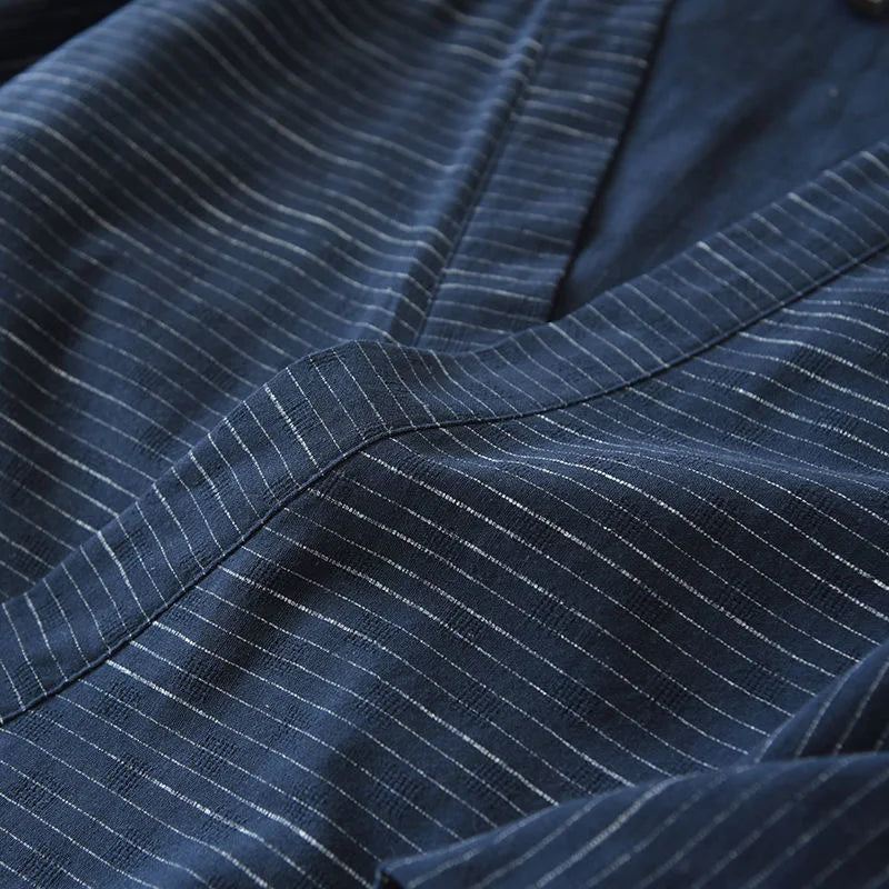 Japanese Kimono pajamas Men's Pajamas Summer Thin Short-sleeved Shorts.