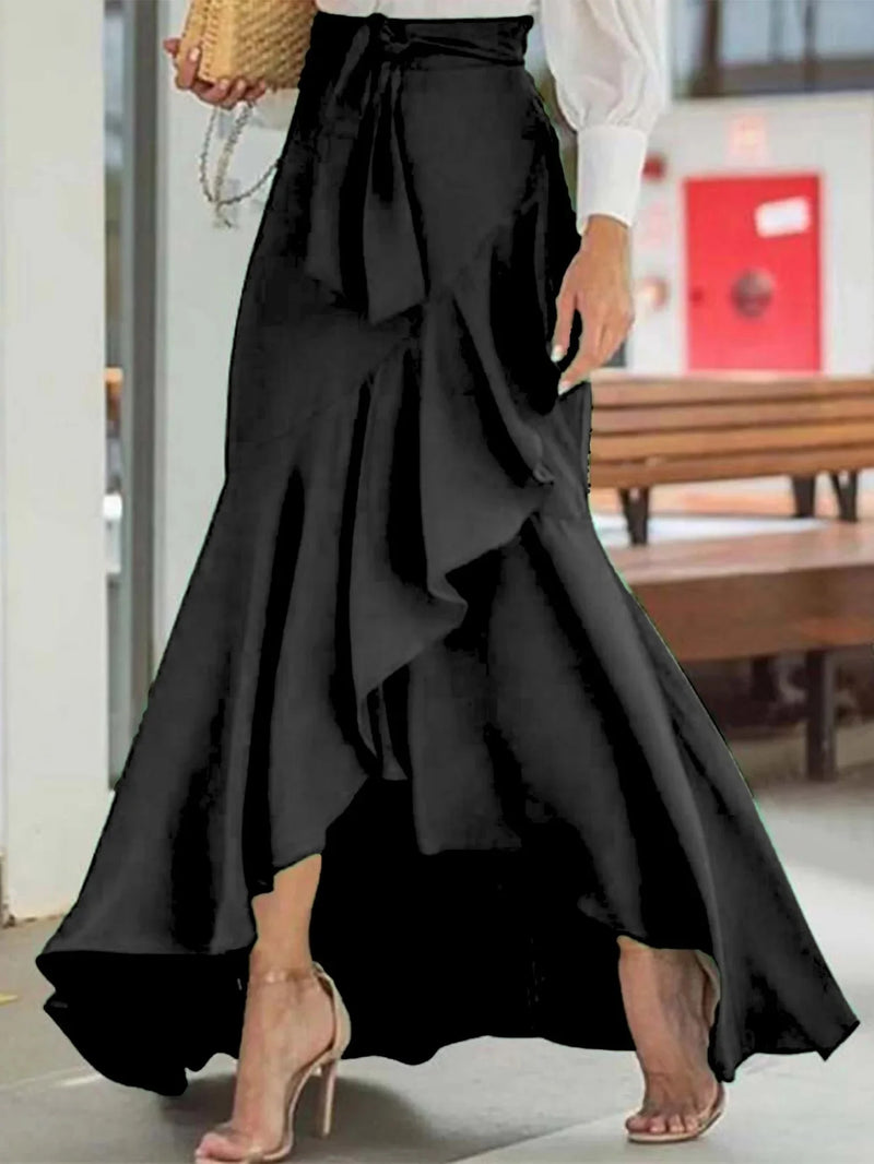 Sexy High Waist Fish Tail Skirt Half Length Women's Skirt.
