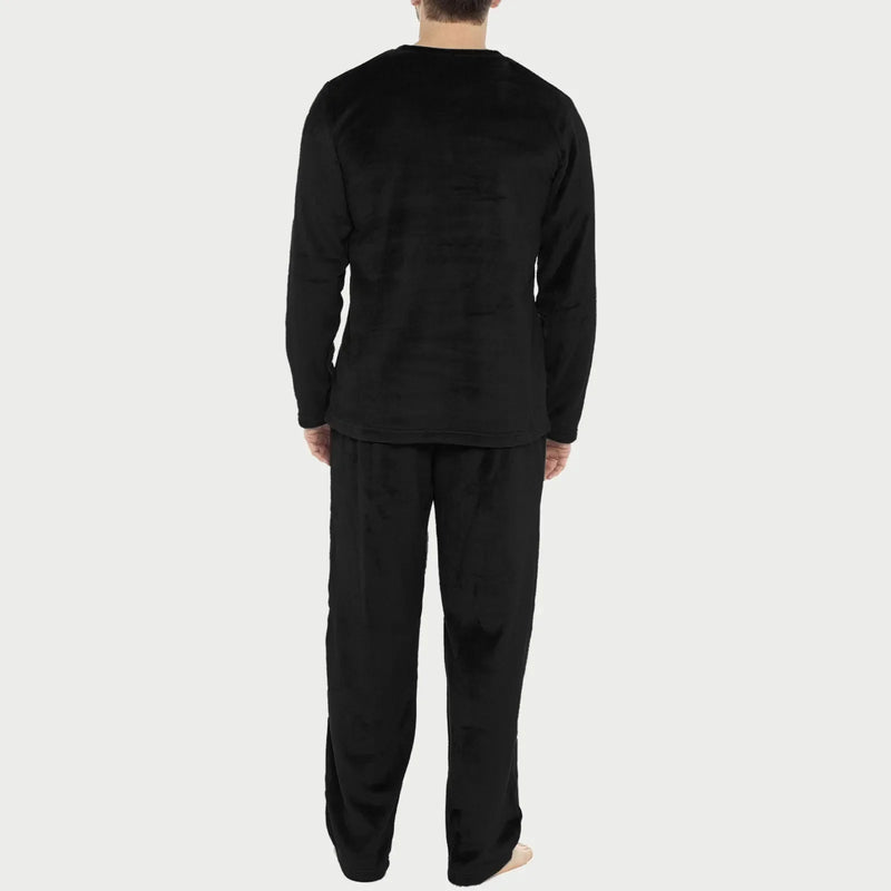 Winter Men's Suit Couples Coral Fleece Pajamas.