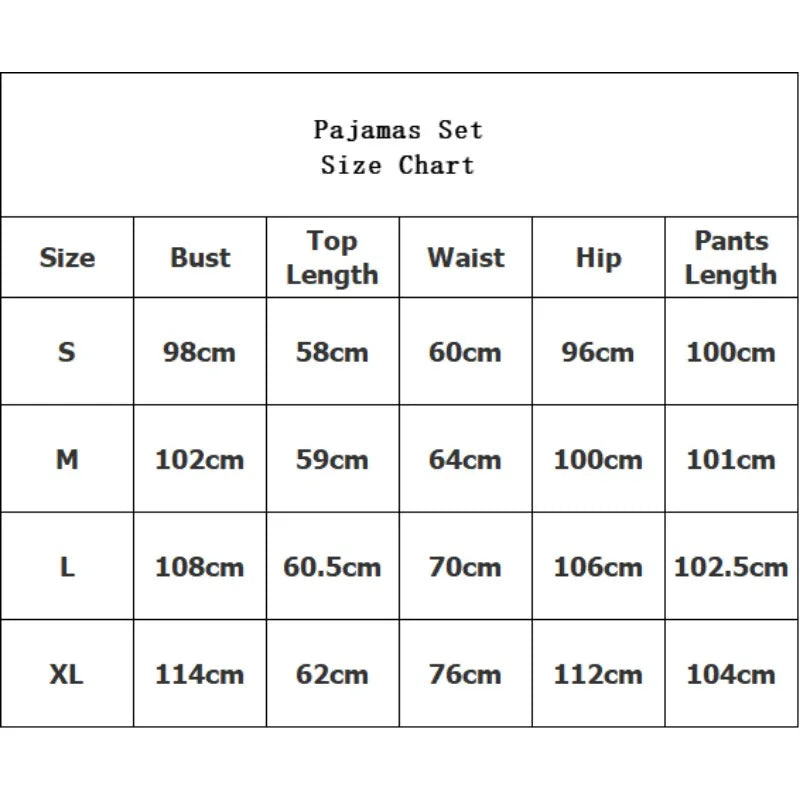 Women's Pajamas Set Letter Long Sleeve Top And Pants Sleepwear 2 Piece.