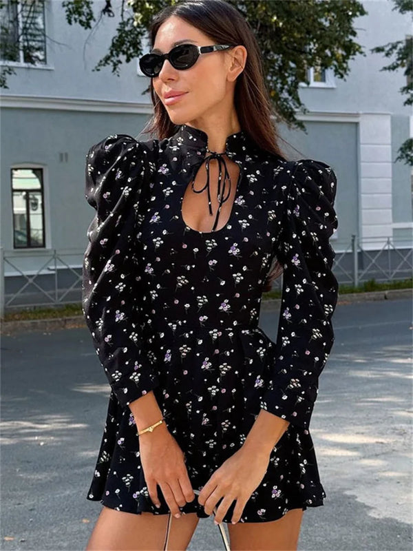Women’s Tossy Printed Lace-Up Fashion Dress.