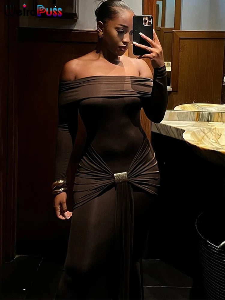 Women’s Weird Puss Elegant Party Dress.