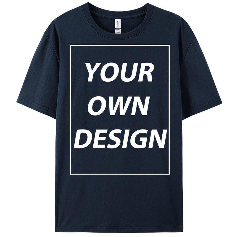 Customized Print 21 Color Fashion Short Sleeve Man All-Match Cotton O-Neck T Shirts.