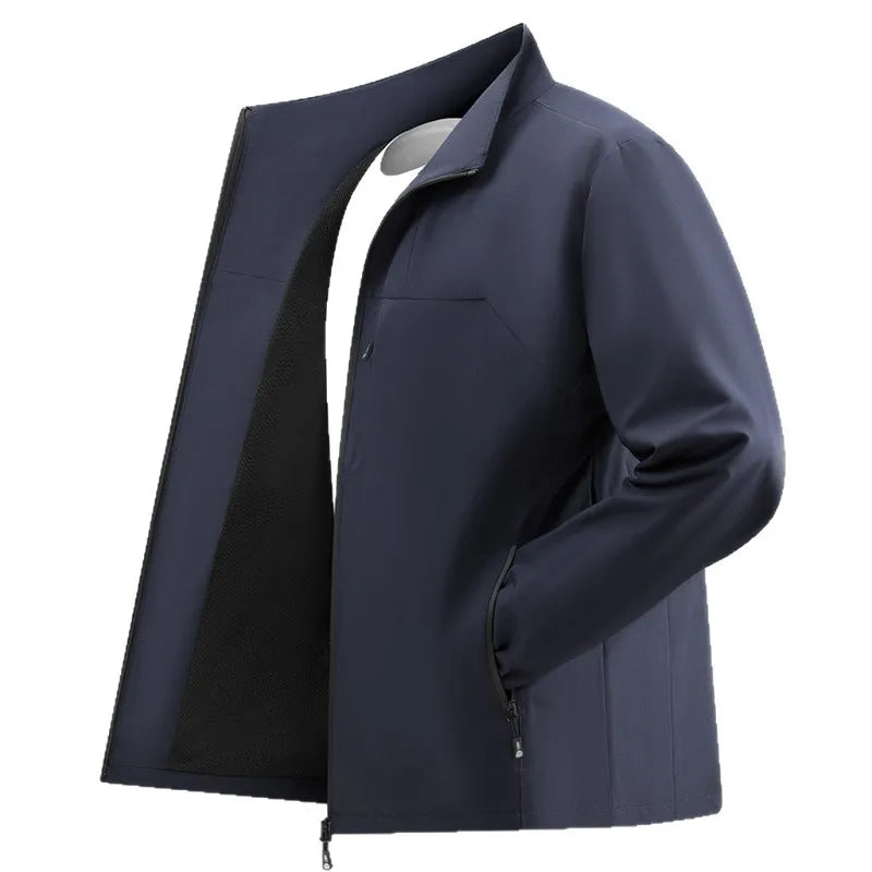 Sport Men Sportswear Spring Autumn Tracksuit 2 Piece Sets Running Suit Jacket+Pant Sweatsuit.