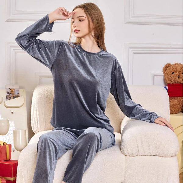 Women's Home Clothes Loungewear Sets Woman Pajamas Set.
