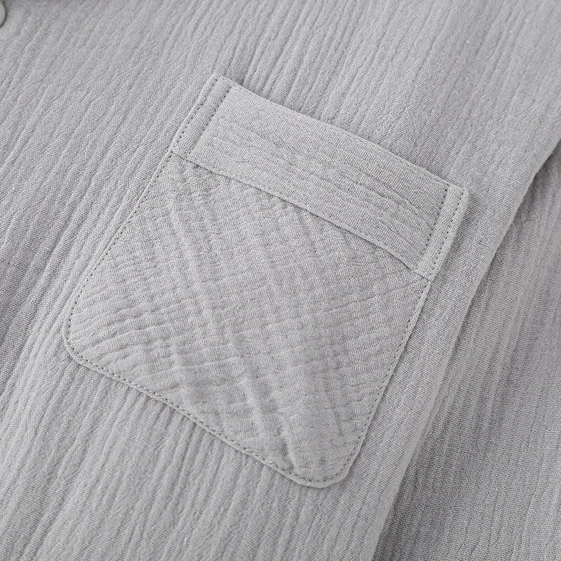 Men's Sleepwear Clothes for Spring and Autumn Cotton.