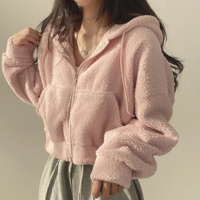 Women’s Jacket Casual Sweatshirt Streetwear.