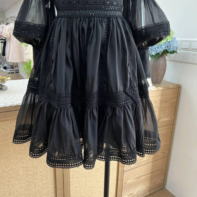 Luxury Organza Prom Evening Dresses Women Summer Autumn.