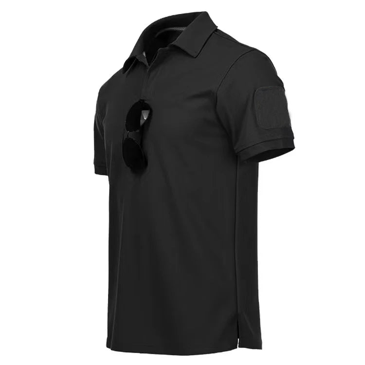 Men's Summer T-shirt Male Camping Hiking Trekking Fishing Training Running.