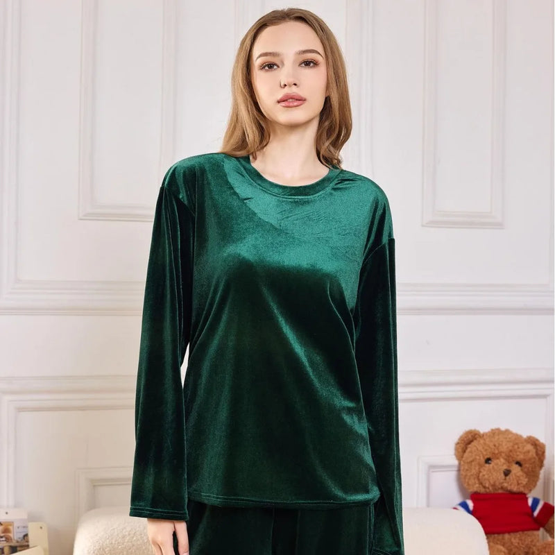 Women's Home Clothes Loungewear Sets Woman Pajamas Set.