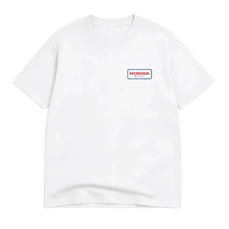The Racing Man's T-shirt From The Retro Motorcycle Series Features.
