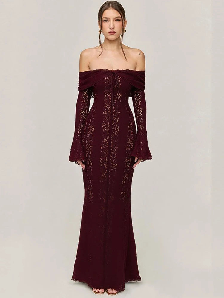 Women’s Suninheart White Maxi Wedding Guest Dress.