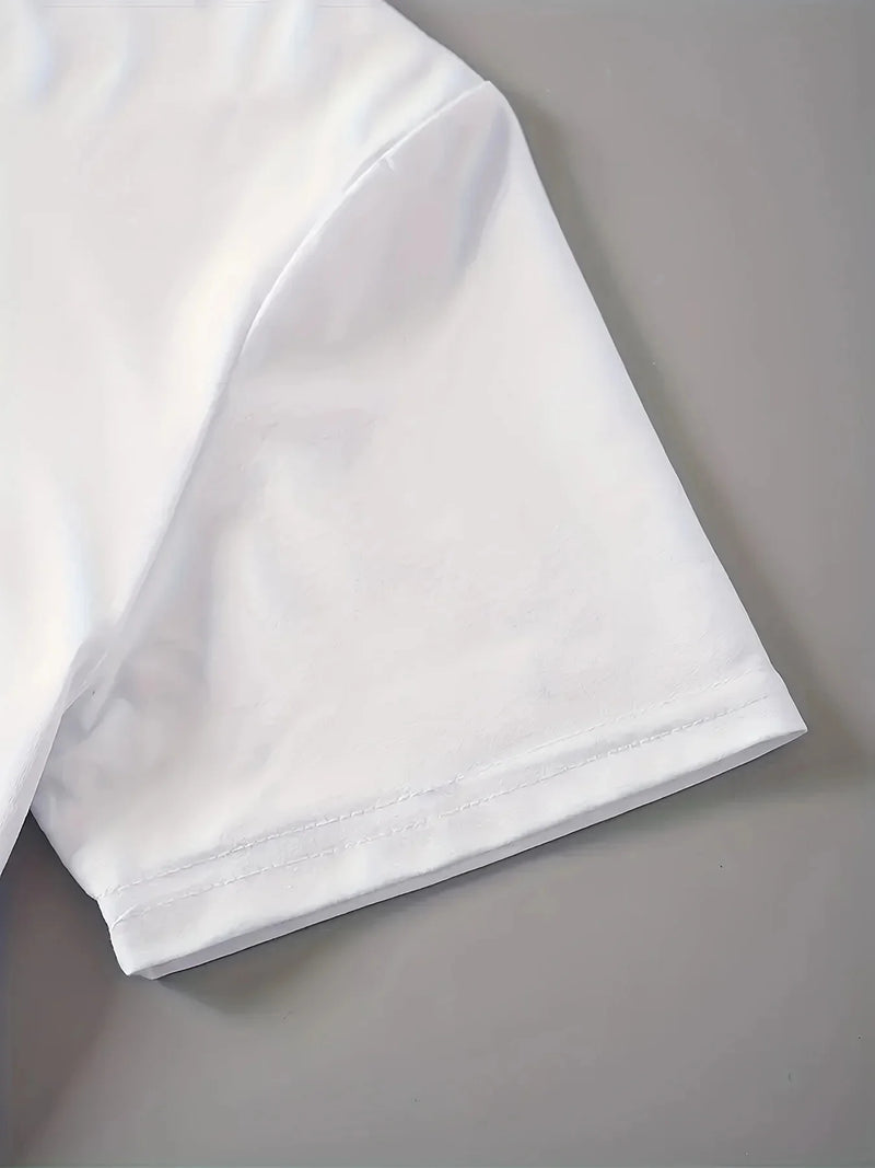 With Golden Relaxed Round Neck Breathable Medium Stretch Fabric Women's.