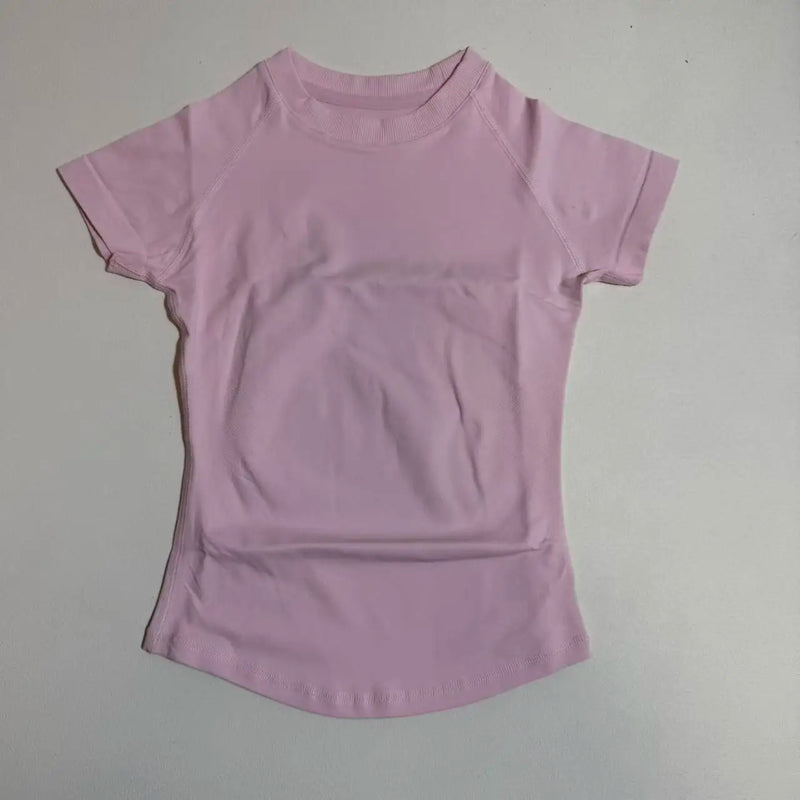 UETEEY Sport Short Sleeve Top Seamless Yoga Leotard Clothing Women.