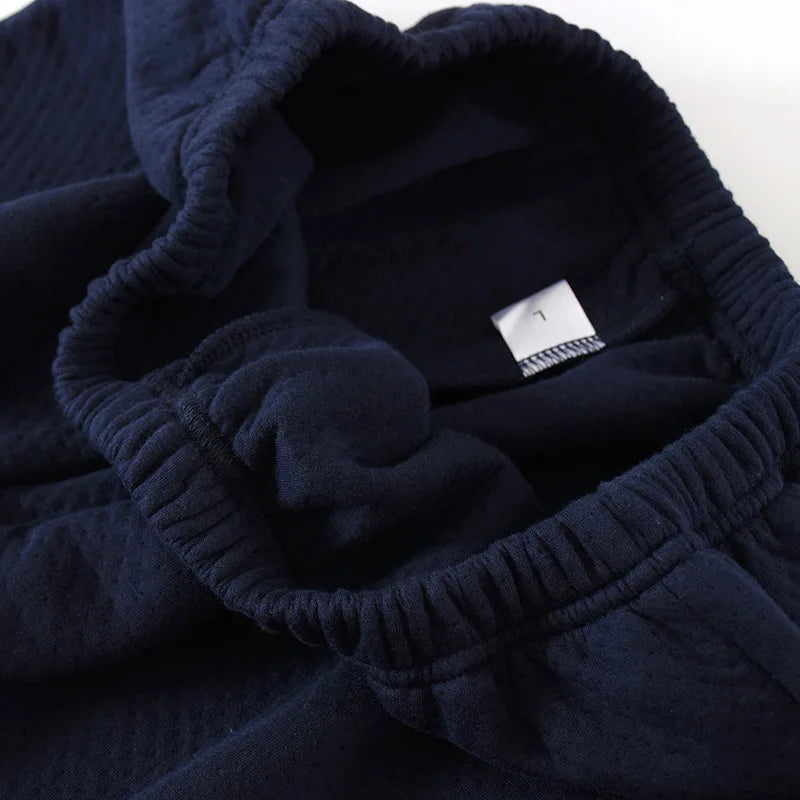 Men's Autumn Winter Pajama Sets Japanese Style.
