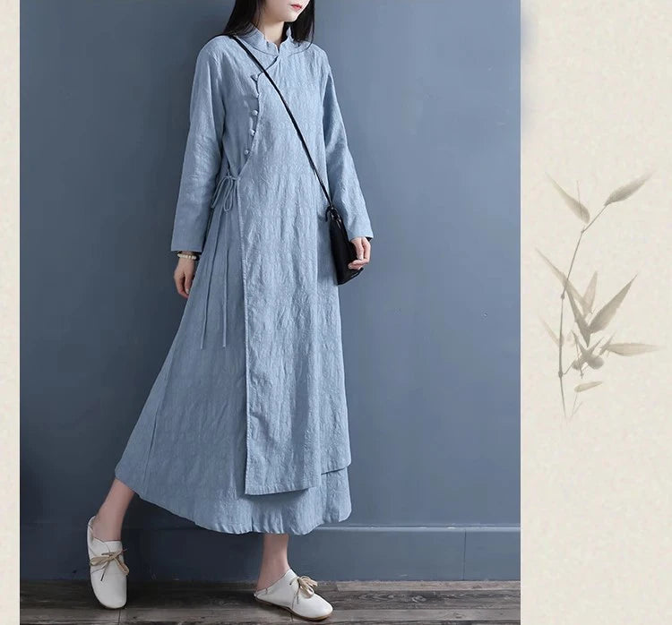 Spring Autumn New Womens Dresses Vestidos Robe Elbise Loose.