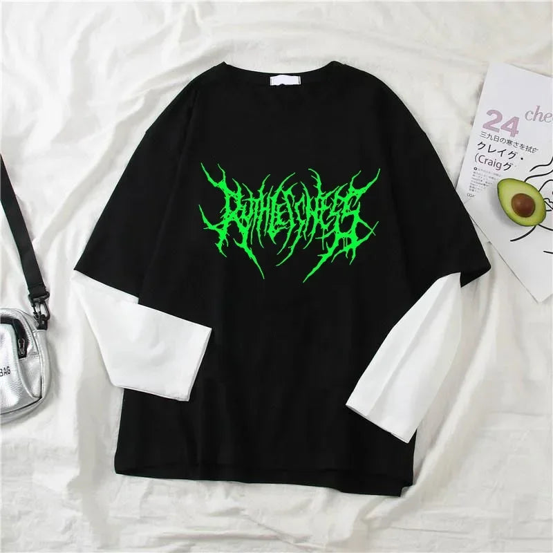 Women's Top Long Sleeves T Shirt Outdoor Loose Shirt.